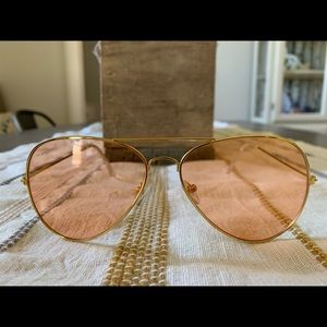 Ray Ban Aviator Washed Sunglasses